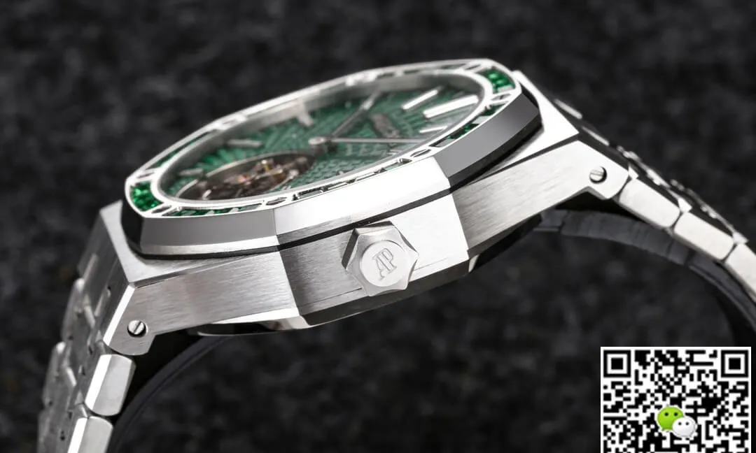 Audemars Piguet Royal Oak Tourbillon 26532IC.EE.1220TI.01 R8 Factory 1:1 Best Edition Replica Watch Silver Strap